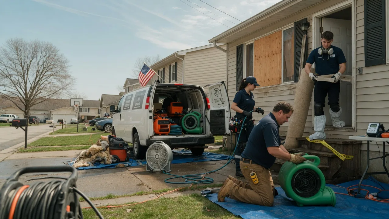 Water Damage Restoration in Armbrust, PA near me